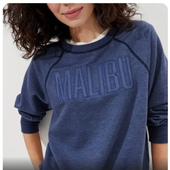 American Eagle Outfitters Tops - American Eagle Women's Crew Neck Malibu Sweatshirt  size L
